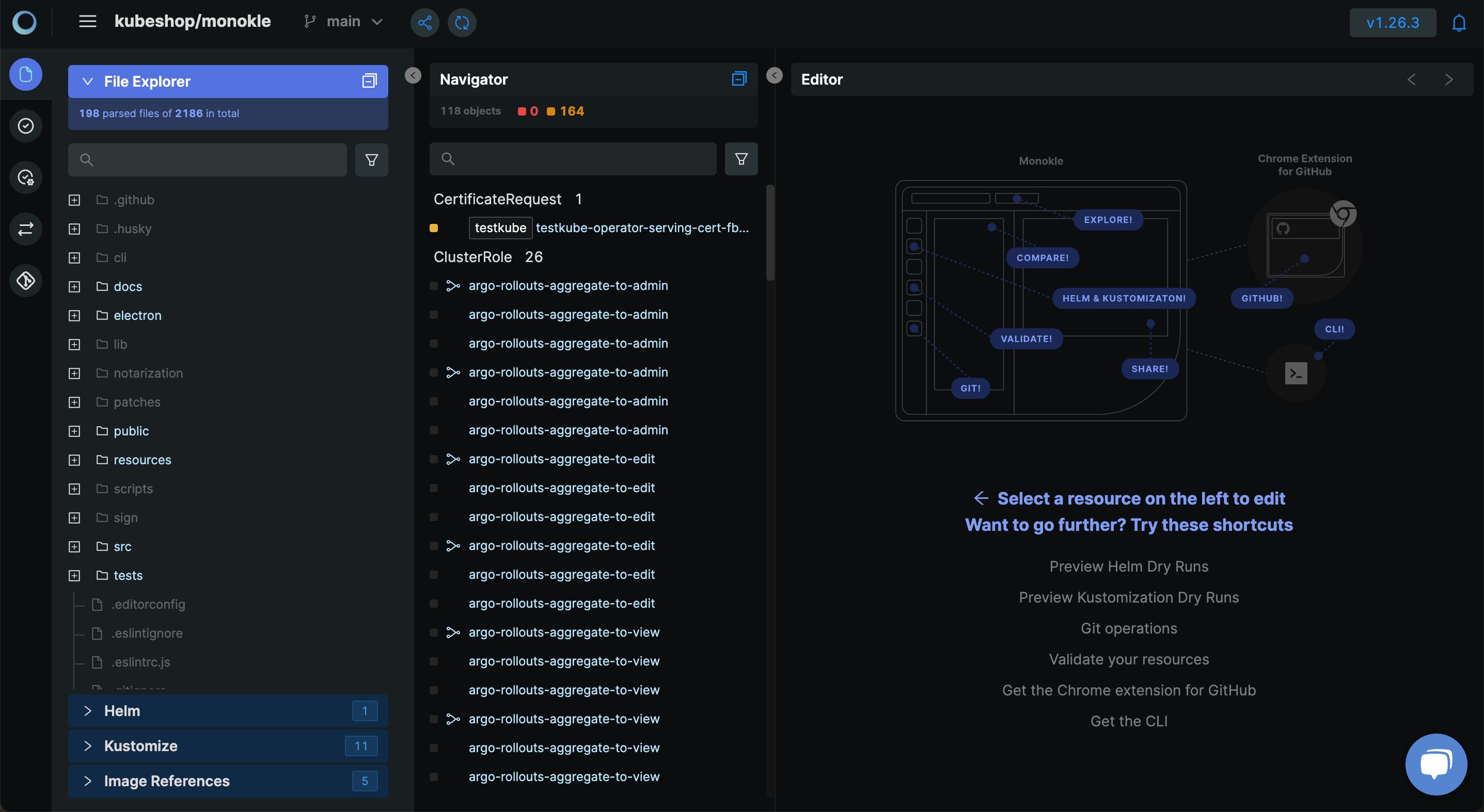 Monokle Cloud IDE